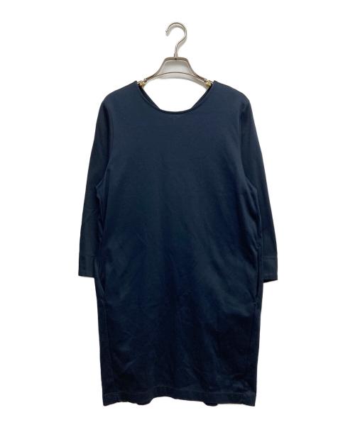 ROPE（ロペ）ROPE (ロペ) コットンワンピース ネイビー サイズ:38の古着・服飾アイテム
