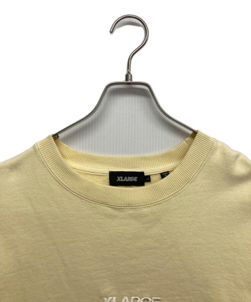 X-LARGE（エクストララージ）X-LARGE (エクストララージ) ロゴスウェット イエロー サイズ:Lの古着・服飾アイテム
