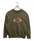 OAKLEYオークリー）の古着「クルーネックスウェット」｜グリーン