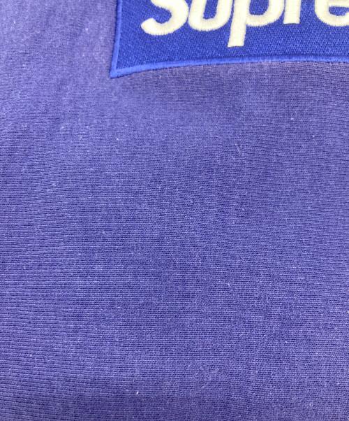 SUPREME（シュプリーム）Supreme (シュプリーム) Box Logo Hooded Sweatshirt パープル サイズ:Lの古着・服飾アイテム