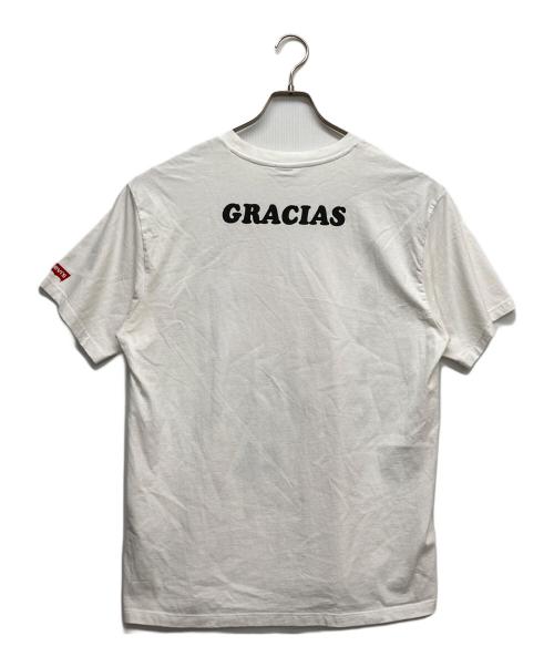LEVI'S（リーバイス）LEVI'S (リーバイス) バンドプリントTシャツ ホワイト サイズ:Ｍの古着・服飾アイテム