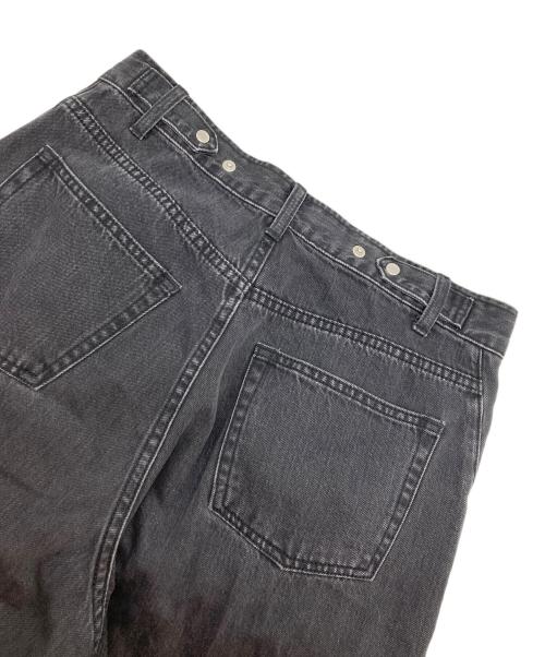 Adam et Rope（アダム エ ロペ）Adam et Rope (アダム エ ロペ) ルーズフィットアジャストデニム ブラック サイズ:38の古着・服飾アイテム