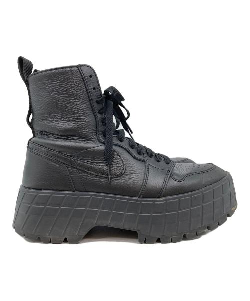 NIKE（ナイキ）NIKE (ナイキ) エア ジョーダン 1 ブルックリン ブラック サイズ:26.5の古着・服飾アイテム