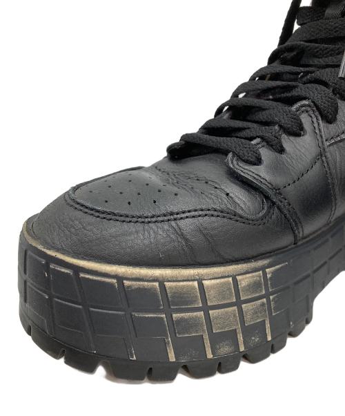 NIKE（ナイキ）NIKE (ナイキ) エア ジョーダン 1 ブルックリン ブラック サイズ:26.5の古着・服飾アイテム