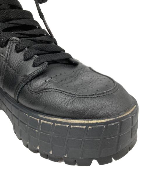 NIKE（ナイキ）NIKE (ナイキ) エア ジョーダン 1 ブルックリン ブラック サイズ:26.5の古着・服飾アイテム