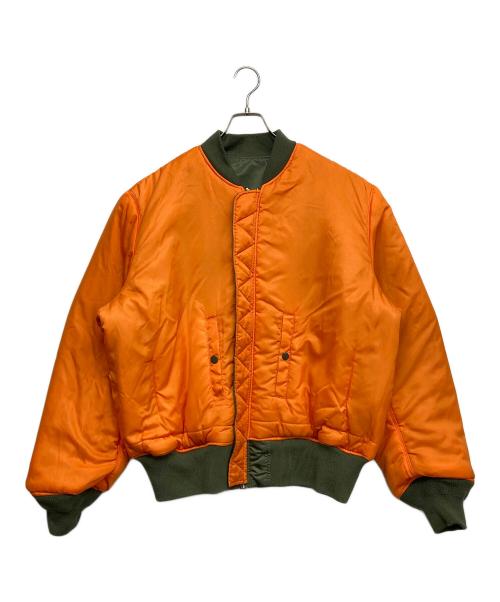 ALPHA（アルファ）ALPHA (アルファ) MA-1ジャケット グリーン サイズ:XLの古着・服飾アイテム