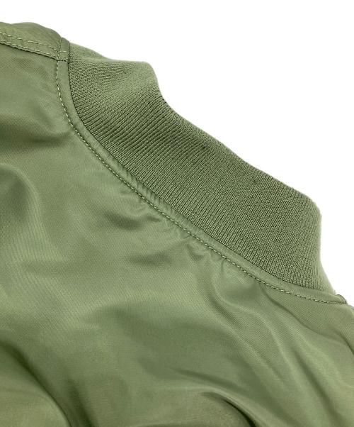 ALPHA（アルファ）ALPHA (アルファ) MA-1ジャケット グリーン サイズ:XLの古着・服飾アイテム