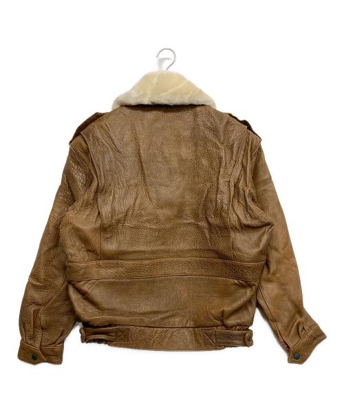great（グレート）great (グレート) Ｇ-1ラムレザージャケット ブラウン サイズ:XLの古着・服飾アイテム