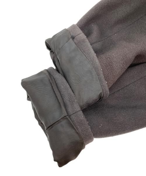 JOURNAL STANDARD（ジャーナルスタンダード）JOURNAL STANDARD (ジャーナルスタンダード) スーパー140ビーバーノーカラーショートコート ブラウン サイズ:Sの古着・服飾アイテム