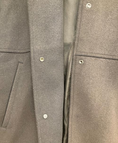 JOURNAL STANDARD（ジャーナルスタンダード）JOURNAL STANDARD (ジャーナルスタンダード) スーパー140ビーバーノーカラーショートコート ブラウン サイズ:Sの古着・服飾アイテム