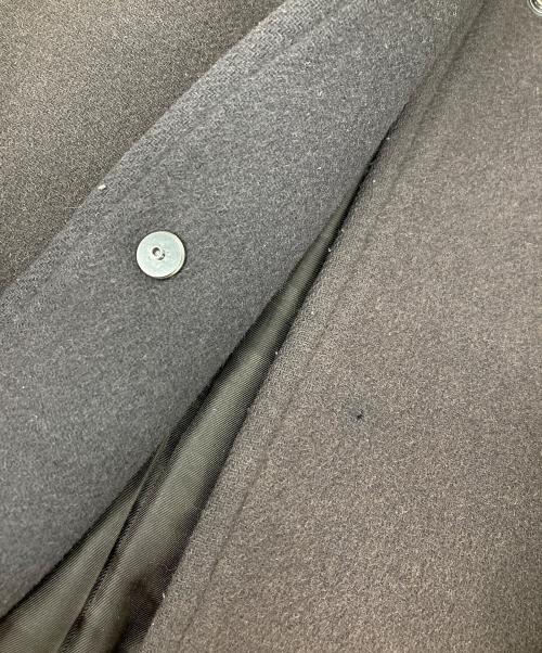 JOURNAL STANDARD（ジャーナルスタンダード）JOURNAL STANDARD (ジャーナルスタンダード) スーパー140ビーバーノーカラーショートコート ブラウン サイズ:Sの古着・服飾アイテム