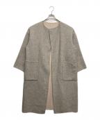 MACKINTOSH PHILOSOPHYマッキントッシュ フィロソフィー）の古着「ノーカラーコート」｜グレー