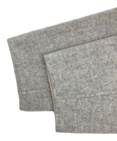 MACKINTOSH PHILOSOPHY（マッキントッシュ フィロソフィー）MACKINTOSH PHILOSOPHY (マッキントッシュ フィロソフィー) ノーカラーコート グレー サイズ:38の古着・服飾アイテム