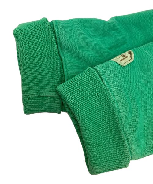 stussy（ステューシー）stussy (ステューシー) ジップアップパーカー グリーン サイズ:Mの古着・服飾アイテム