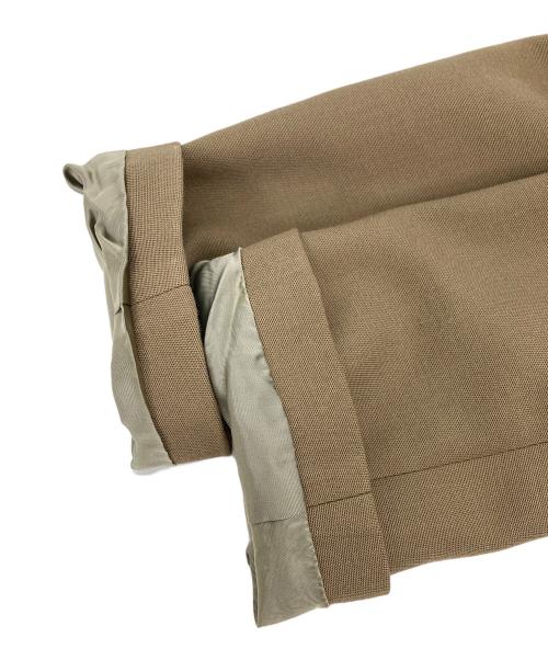 IENA（イエナ）IENA (イエナ) BOXYノーカラーコート ブラウン サイズ:36の古着・服飾アイテム