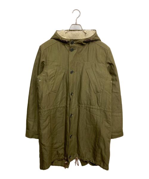 A.P.C.（アーペーセー）A.P.C. (アーペーセー) ライナー付コート グリーン サイズ:XSの古着・服飾アイテム