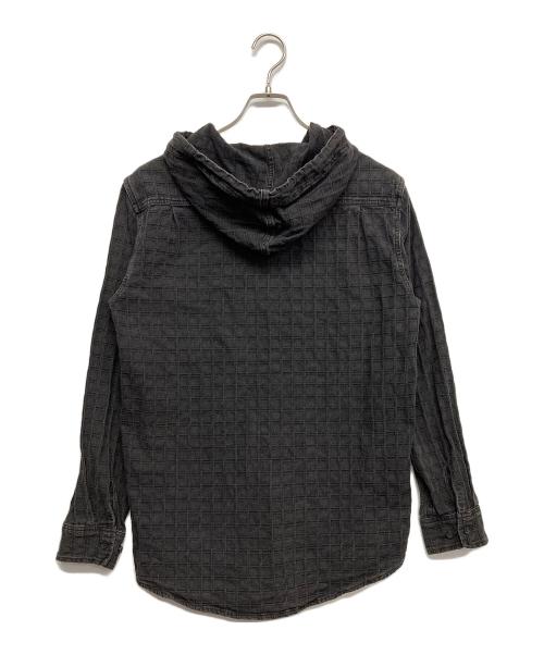 SUPREME（シュプリーム）SUPREME (シュプリーム) Hooded Denim Shirt ブラック サイズ:Sの古着・服飾アイテム