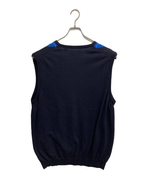 CHAPS（チャップス）CHAPS (チャップス) ニットベスト ネイビー サイズ:XLの古着・服飾アイテム