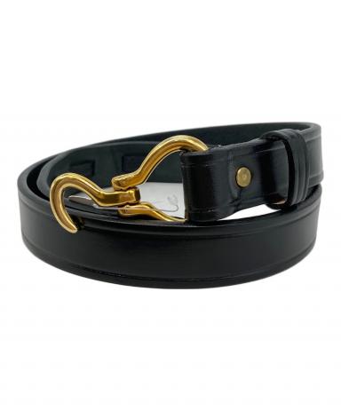 【中古品】　Bristol トレイ 黒 中古・古着通販】TORY (トリー) レザーベルト ブラック サイズ:30