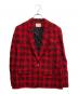 PENDLETON（ペンドルトン）の古着「テーラードジャケット　ジャケット」｜レッド