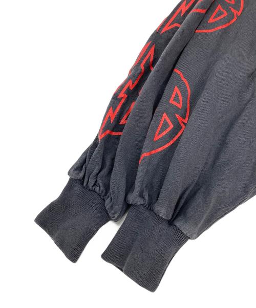 BALENCIAGA（バレンシアガ）BALENCIAGA (バレンシアガ) Long Sleeve Metal T-Shirt ブラック サイズ:Lの古着・服飾アイテム