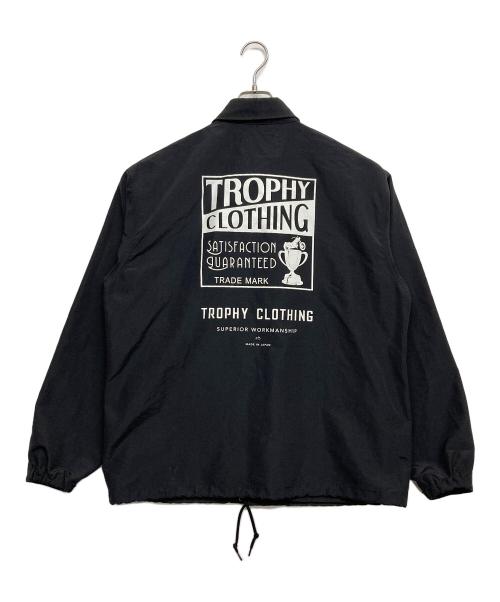 Trophy Clothing（トロフィークロージング）Trophy Clothing (トロフィークロージング) Box Logo Warm Up Jacke ブラック サイズ:44の古着・服飾アイテム