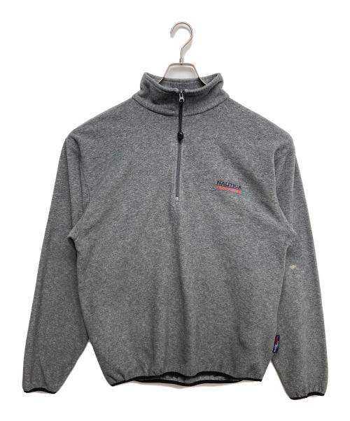 NAUTICA（ノーティカ）NAUTICA (ノーティカ) ハーフジップスウェット グレー サイズ:Lの古着・服飾アイテム