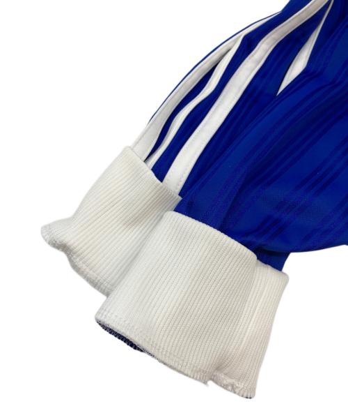 adidas（アディダス）adidas (アディダス) アディカラー ピケ サッカー長袖Tシャツ ブルー サイズ:XLの古着・服飾アイテム