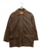 Timberlandティンバーランド）の古着「カウレザージャケット」｜ブラウン