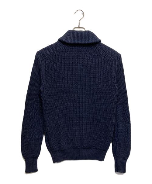 POLO RALPH LAUREN（ポロ・ラルフローレン）POLO RALPH LAUREN (ポロ・ラルフローレン) ニットカーディガン ネイビー サイズ:XSの古着・服飾アイテム