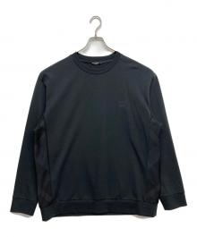 BLACK LABEL CRESTBRIDGE（ブラックレーベル クレストブリッジ）の古着「レーヨン混スウェット」｜ブラック