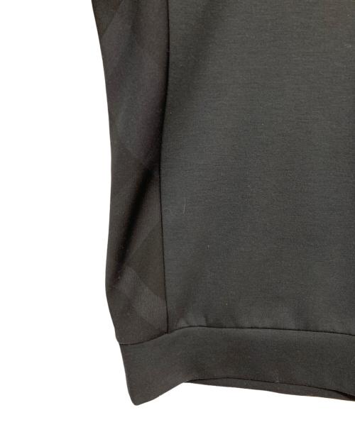 BLACK LABEL CRESTBRIDGE（ブラックレーベル クレストブリッジ）BLACK LABEL CRESTBRIDGE (ブラックレーベル クレストブリッジ) レーヨン混スウェット ブラック サイズ:3Lの古着・服飾アイテム