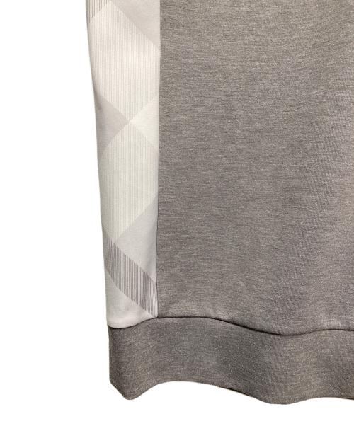 BLACK LABEL CRESTBRIDGE（ブラックレーベル クレストブリッジ）BLACK LABEL CRESTBRIDGE (ブラックレーベル クレストブリッジ) レーヨン混スウェット グレー サイズ:4Lの古着・服飾アイテム