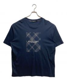 BLACK LABEL CRESTBRIDGE（ブラックレーベル クレストブリッジ）の古着「コットンTシャツ」｜ネイビー