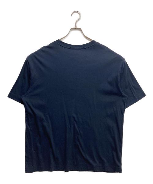 BLACK LABEL CRESTBRIDGE（ブラックレーベル クレストブリッジ）BLACK LABEL CRESTBRIDGE (ブラックレーベル クレストブリッジ) コットンTシャツ ネイビー サイズ:4Lの古着・服飾アイテム