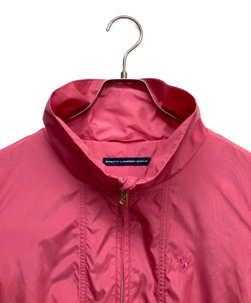Ralph Lauren GOLF（ラルフローレン ゴルフ）Ralph Lauren GOLF (ラルフローレン ゴルフ) ナイロンジャケット ピンク サイズ:Sの古着・服飾アイテム