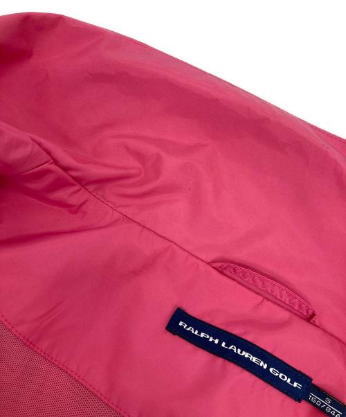 Ralph Lauren GOLF（ラルフローレン ゴルフ）Ralph Lauren GOLF (ラルフローレン ゴルフ) ナイロンジャケット ピンク サイズ:Sの古着・服飾アイテム