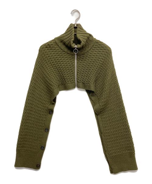 PUBLIC TOKYO（パブリックトウキョウ）PUBLIC TOKYO (パブリックトウキョウ) マルチウェイニットセットシャツワンピース アイボリー サイズ:FREEの古着・服飾アイテム