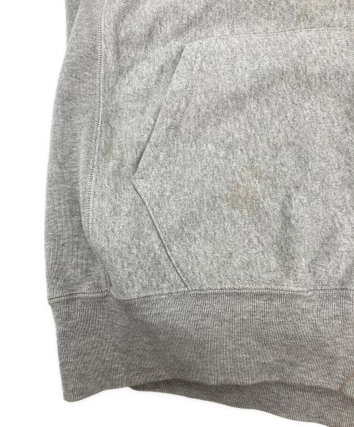 A BATHING APE（ア ベイシング エイプ）A BATHING APE (ア ベイシング エイプ) ロゴジップアップパーカー グレー サイズ:Mの古着・服飾アイテム