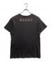 GUCCI (グッチ) メタルプリントTシャツ ブラック サイズ:S：13000円