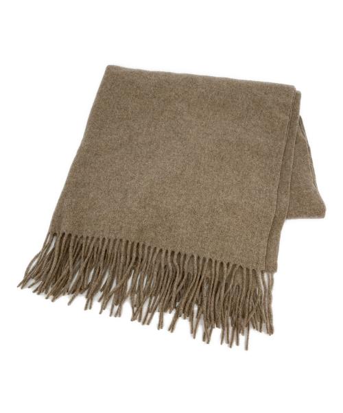 JOHNSTONS OF ELGIN（ジョンストンズオブエルガン）JOHNSTONS OF ELGIN (ジョンストンズオブエルガン) カシミヤマフラー ベージュの古着・服飾アイテム