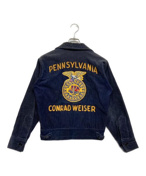 NATIONAL FFA（ナショナルエフエフエー）NATIONAL FFA (ナショナルエフエフエー) FFAジャケット ネイビー サイズ:34の古着・服飾アイテム