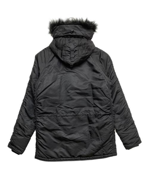 ALPHA（アルファ）ALPHA (アルファ) N-3Bタイプコート ブラック サイズ:SMALLの古着・服飾アイテム