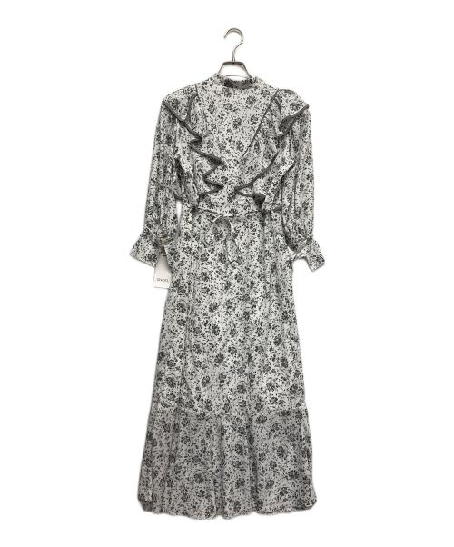 Snidel（スナイデル）Snidel (スナイデル) Sustainaボレロライクフリルプリントワンピース サイズ:00の古着・服飾アイテム