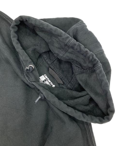 CarHartt（カーハート）CarHartt (カーハート) プルオーバーパーカー ブラック サイズ:Lの古着・服飾アイテム