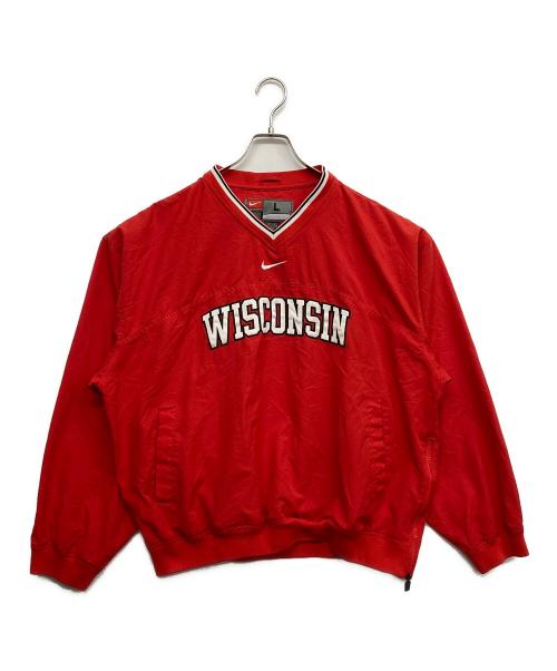 NIKE（ナイキ）NIKE (ナイキ) 90’Sナイロンプルオーバー レッド サイズ:Lの古着・服飾アイテム