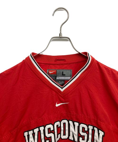 NIKE（ナイキ）NIKE (ナイキ) 90’Sナイロンプルオーバー レッド サイズ:Lの古着・服飾アイテム