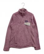 Patagoniaパタゴニア）の古着「スナップフリースプルオーバー」｜ピンク