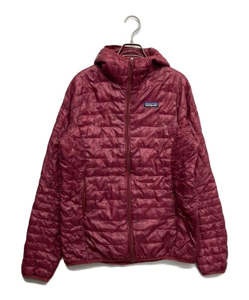 Patagonia（パタゴニア）Patagonia (パタゴニア) ウィメンズ・マイクロ・パフ・フーディ ピンク サイズ:Mの古着・服飾アイテム
