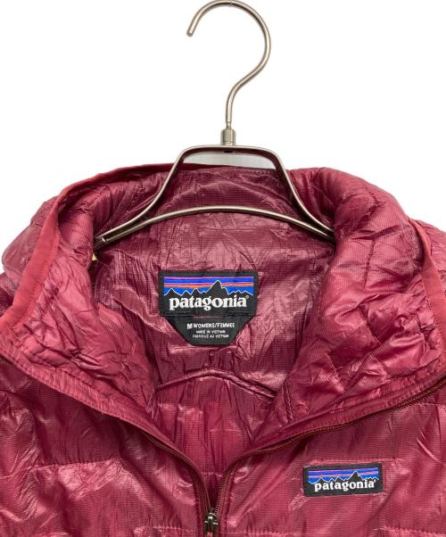 Patagonia（パタゴニア）Patagonia (パタゴニア) ウィメンズ・マイクロ・パフ・フーディ ピンク サイズ:Mの古着・服飾アイテム